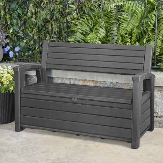 Uzglabāšanas sols Otter Bench 227L pelēks