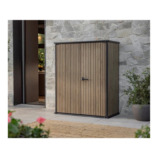 Dārza šķūnītis Deco Vertical Shed silti brūns tonis