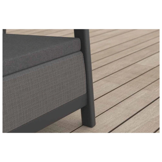 Dārza dīvāns trīsvietīgs Scandi Linea 3 Seater Sofa pelēks