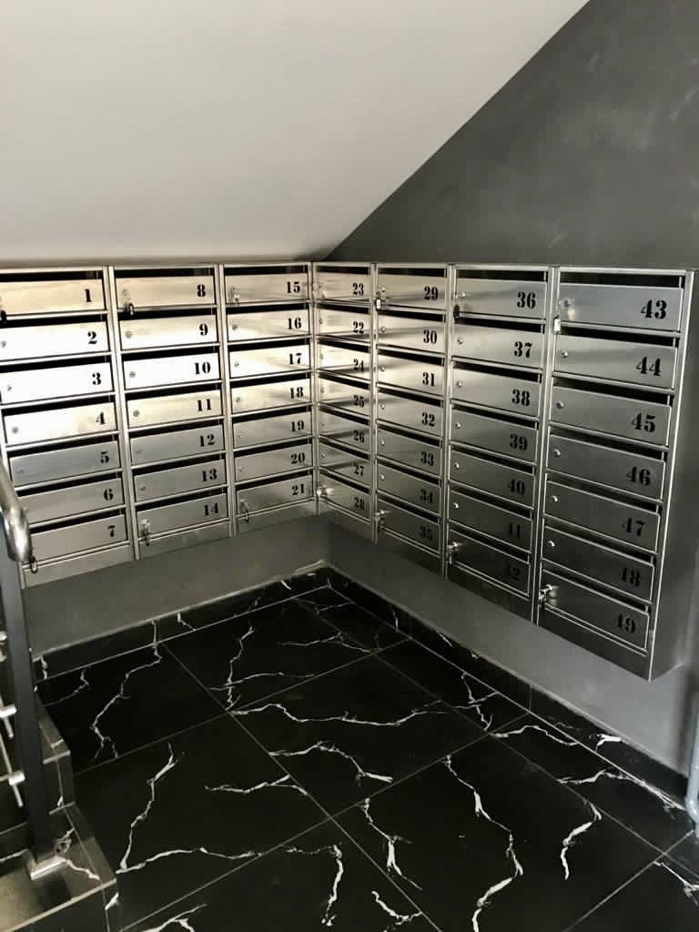 Stainless steel mailbox YAPN