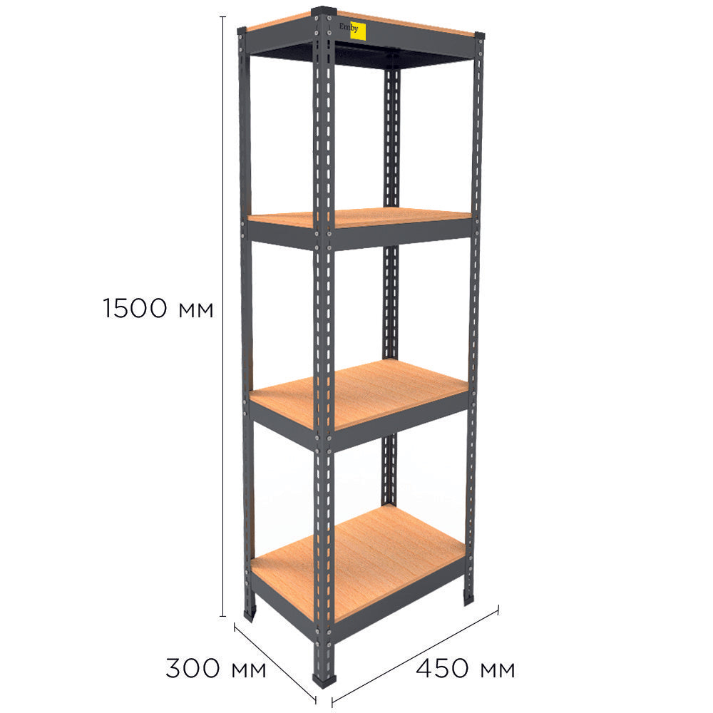 Metal rack MRL-1500 (450x300) black