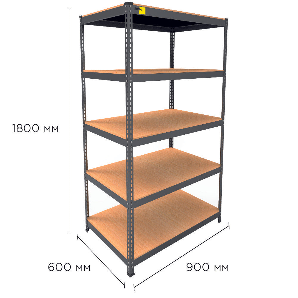 Metal rack MRL-1800 (900x600) black
