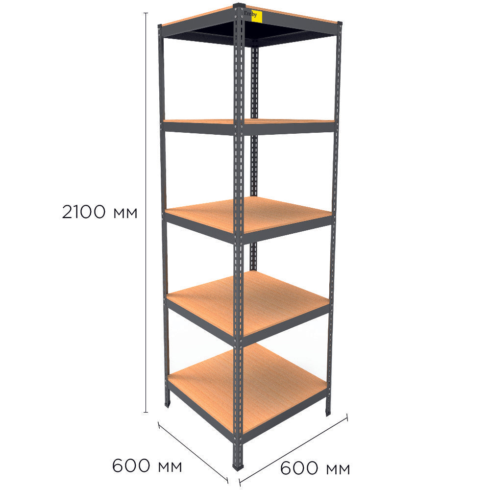 Metal rack MRL-2100 (600x600) black