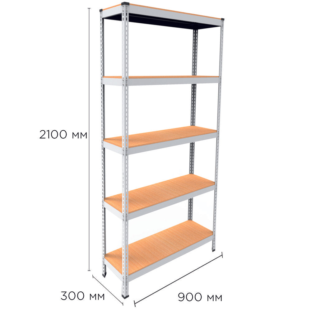 Metal rack MRL-2100 (900x300) white