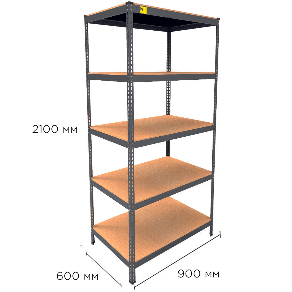 Metal rack MRL-2100 (900x600) black