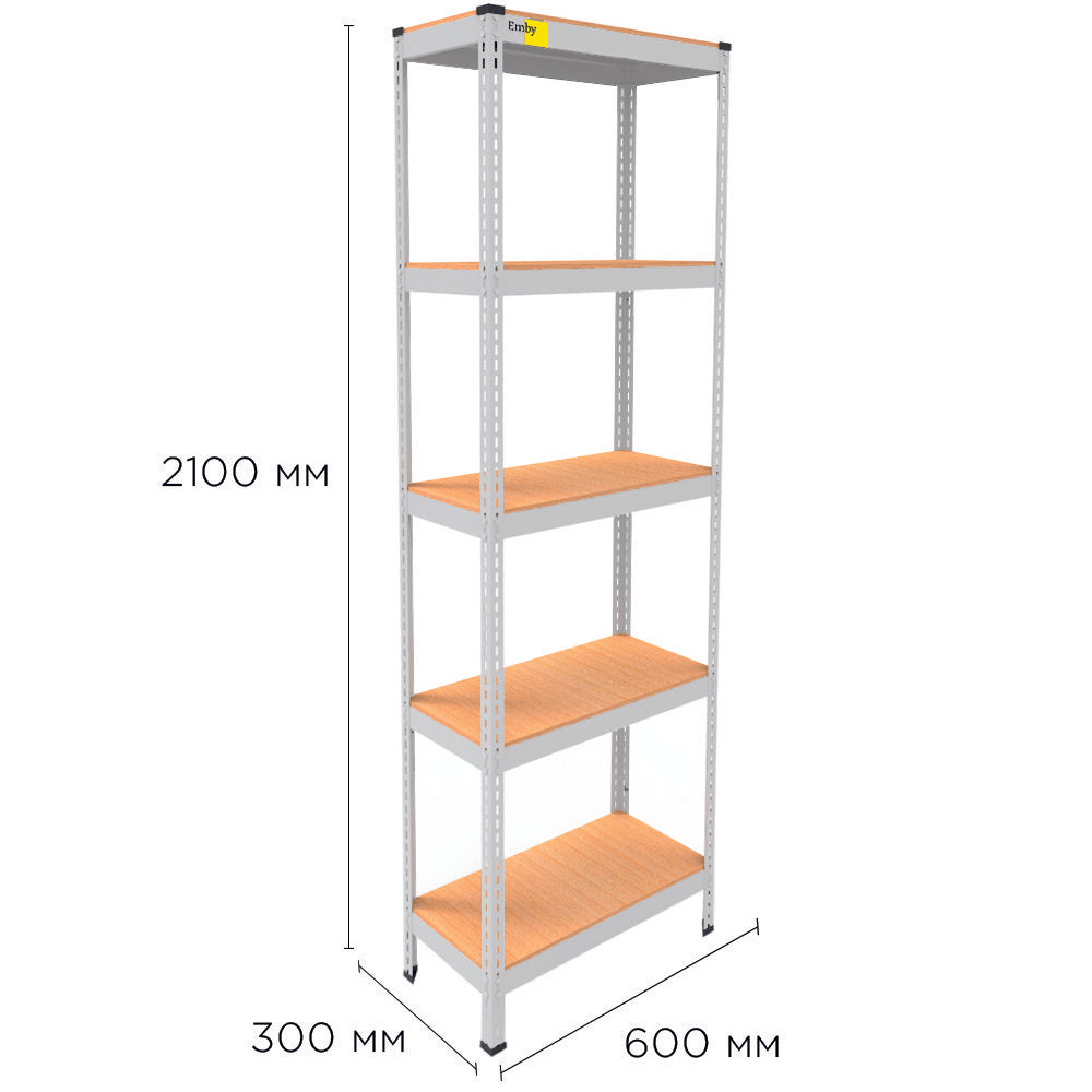 Metal rack MRL-2100 (600x300) white
