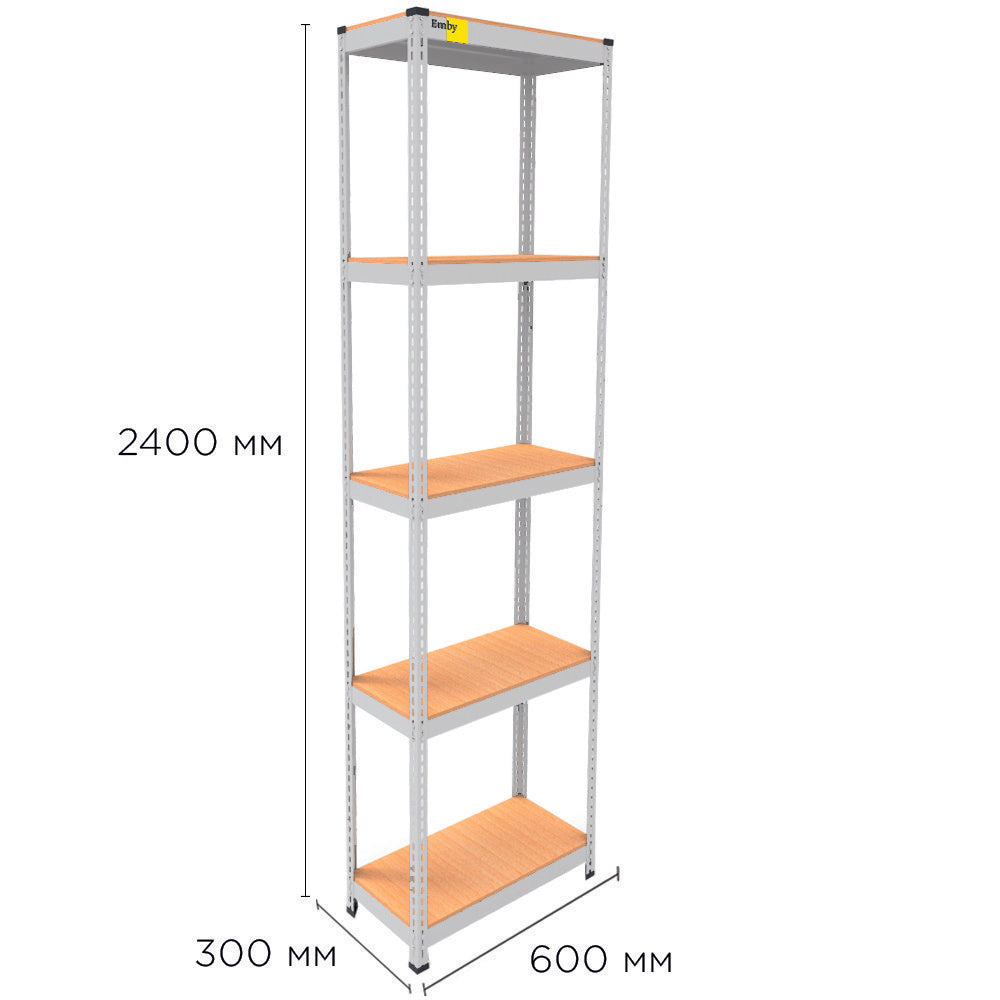 Metal rack MRL-2400 (600x300) white