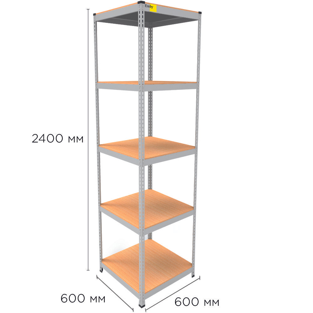 Metal rack MRL-2400 (600x600) white