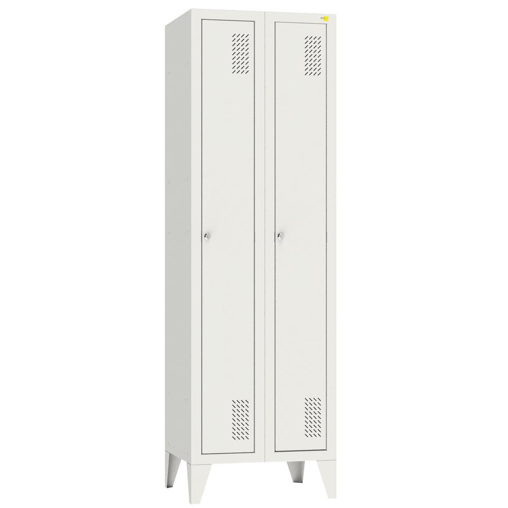 Metal wardrobe with legs SHOM-300/2