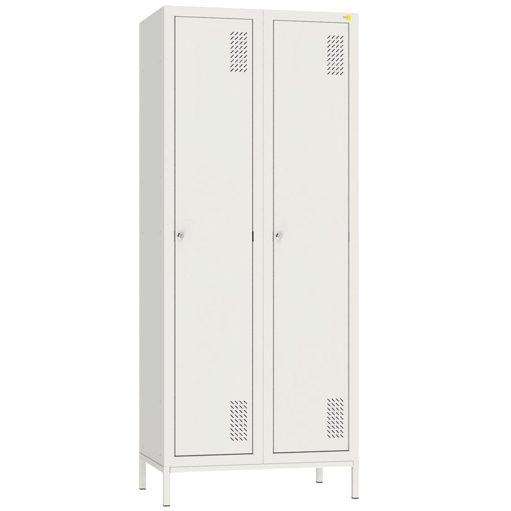 Metal clothes cabinet on a stand SHOM-400/2