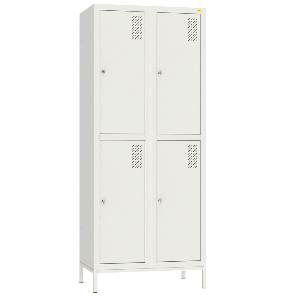 Metal clothes cabinet on a stand SHOM-400/2/4