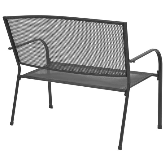 Dārza Sols, 108 Cm, Tērauda Siets, Antracītpelēks