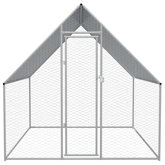 Vistu Būris, 2X2X1,92 M, Cinkots Tērauds