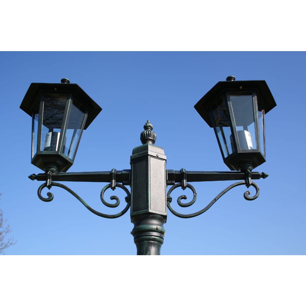 Laterna Preston Dārzam - Augstums 215 Cm Ar 2 Gaismām