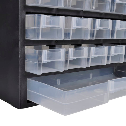 Instrumentu Kaste Ar 41-Atvilktnēm 31 X 13,8 X 49 Cm Plastmasa