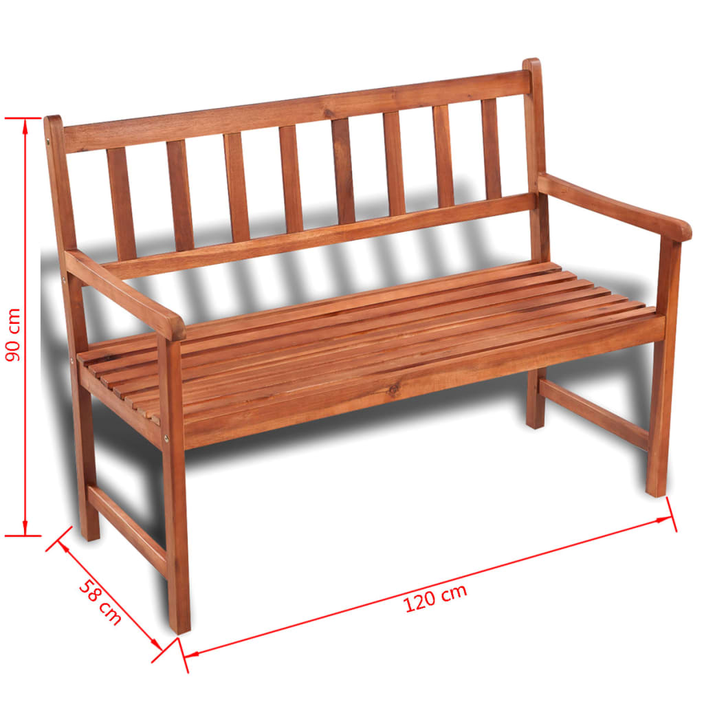 Dārza Sols, 120 Cm, Akācijas Masīvkoks