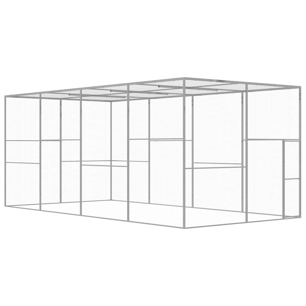 Kaķu Būris, 3X1,5X2,5 M, Cinkots Tērauds