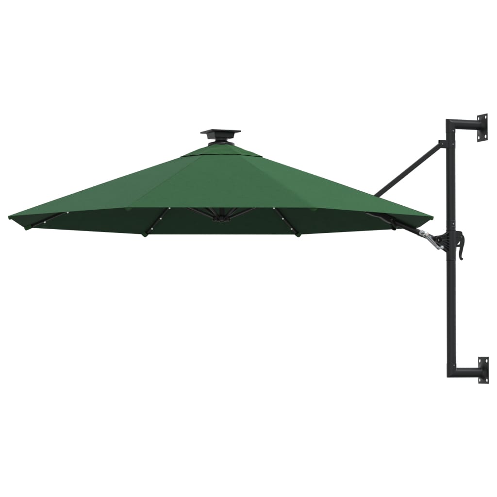 Saulessargs Ar Metāla Kātu Un Led, Antracītpelēks, 300 Cm