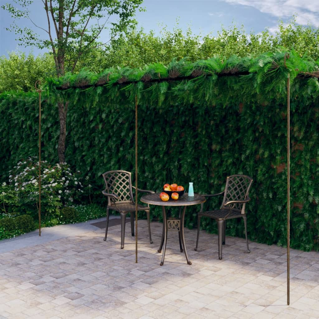 Dārza Paviljons, 3X3X2,5 M, Antīki Brūna Dzelzs