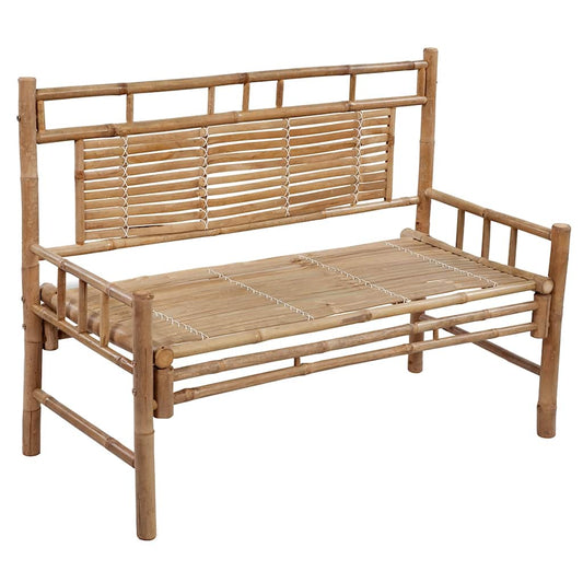 Dārza Sols Ar Matraci, 120 Cm, Bambuss