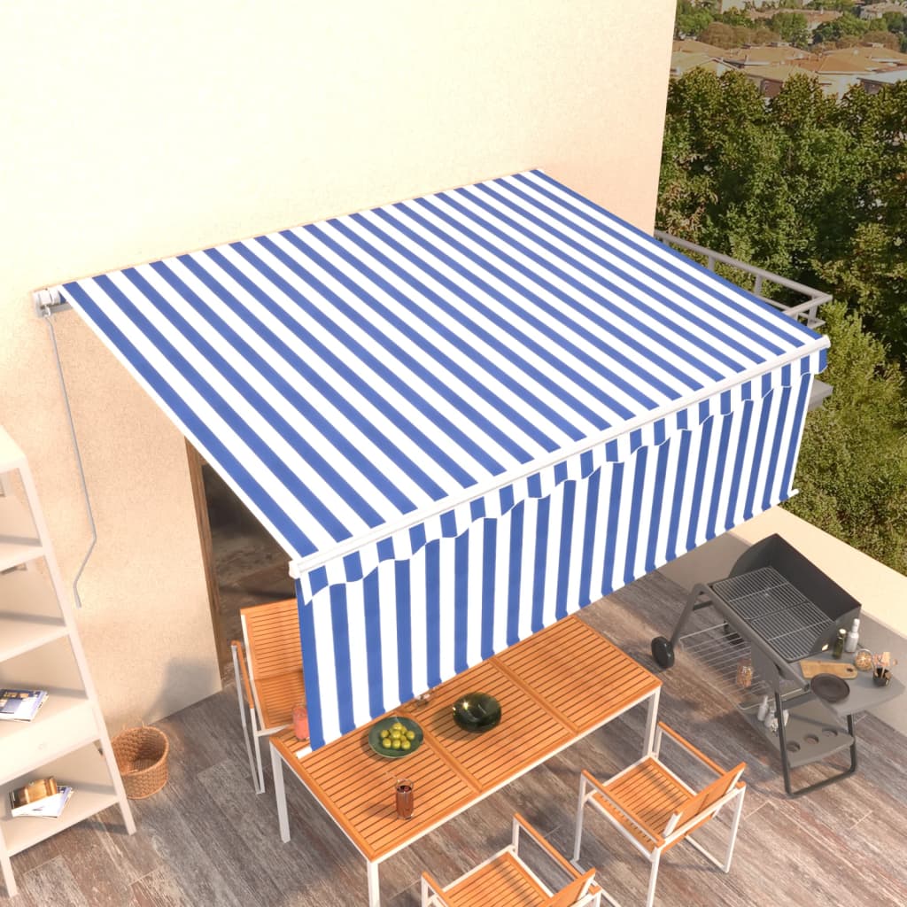 Izvelkama Markīze Ar Žalūziju, 3X2,5 M, Manuāla, Antracītpelēka