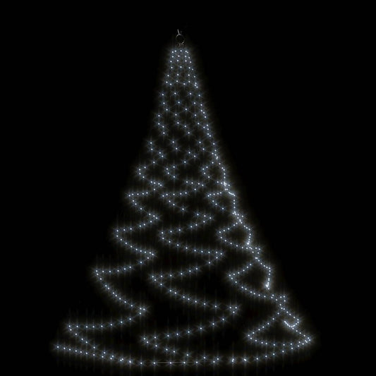 Sienas Dekorācija Ar Metāla Āķi, 260 Silti Baltas Led, 3 M