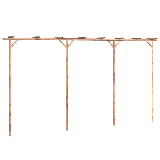 Pergola, 385X40X205 Cm, Bambuss