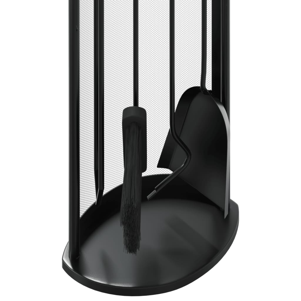 5 Daļu Kamīna Instrumentu Komplekts, 23X15X66 Cm, Tērauds