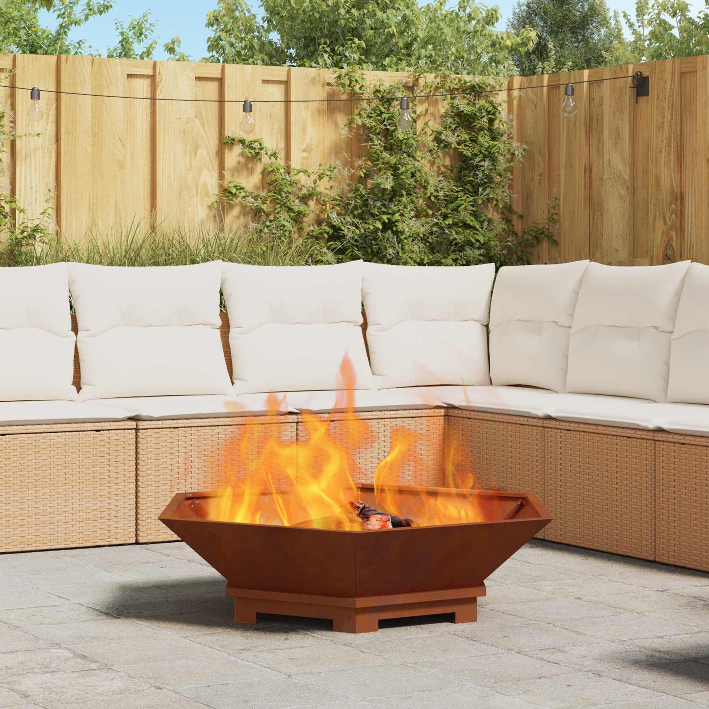 Uguns Bļoda Melns Novecināts Tērauds