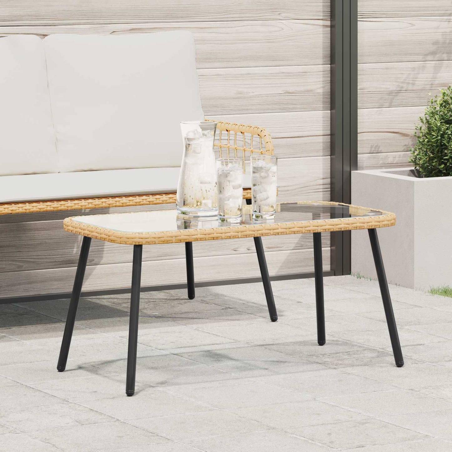 Kafijas Galdiņš 90 X 45 X 43 Cm Poliratāns