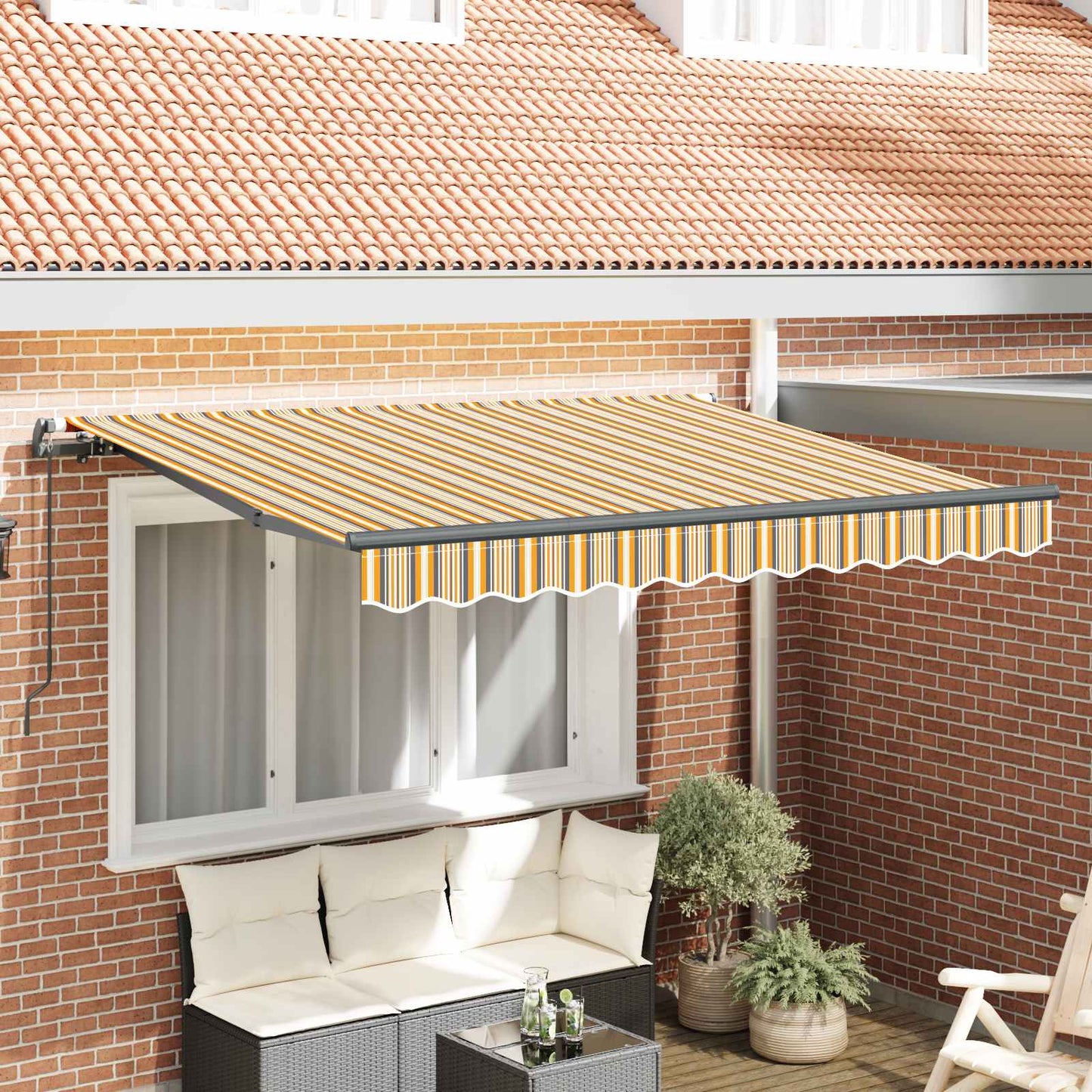 Nolokāms Markīze Zila 350 X 200 Cm Audums