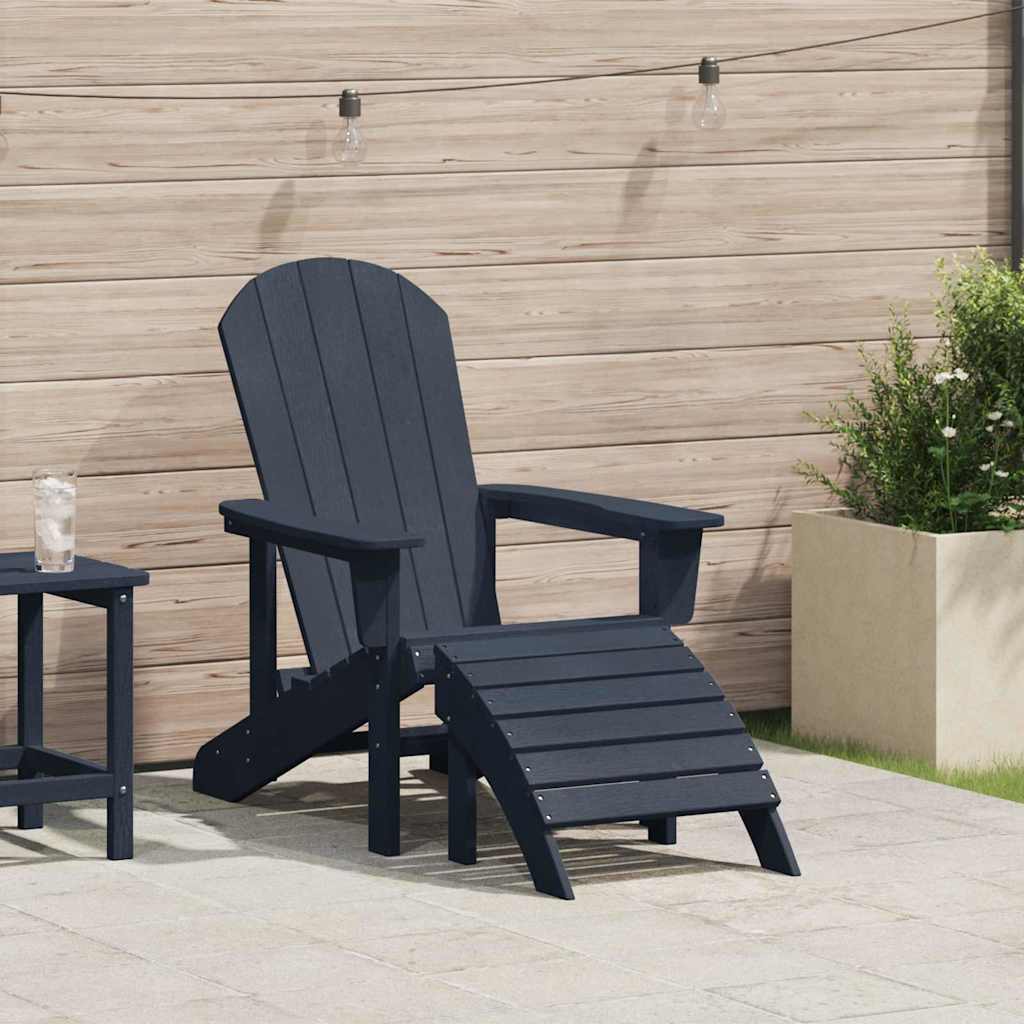 Adirondack Krēsls Tums Zils Hdpe