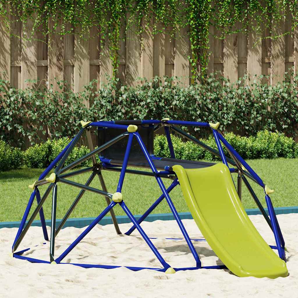 Bērnu Kāpšanas Dome Zila 8Ft Bez Slide Tērauds
