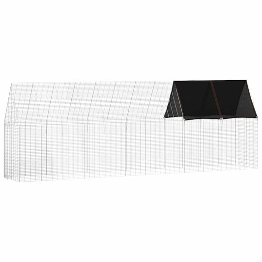 Vistu Būris 2 Gab. Sudraba 600 X 100 X 210 Cm Cinkota Tērauda