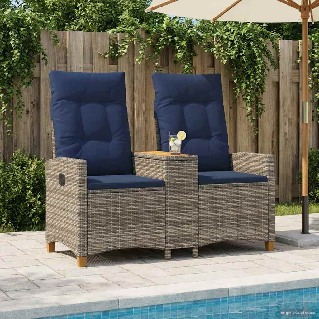 Regulējams Solis Ar Galdu 2 -Seater 126 X 65 X 112 Cm