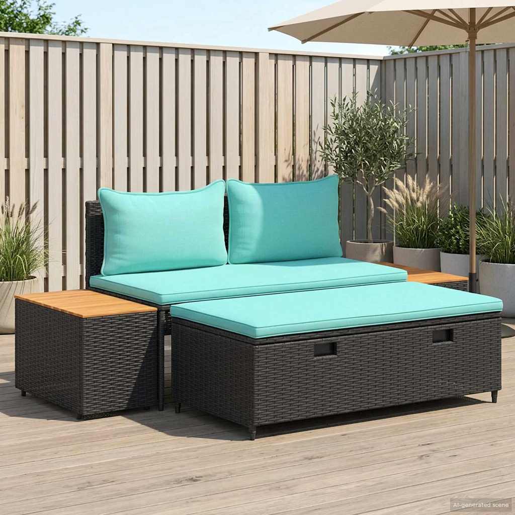Āra Dīvānu Komplekts 4 -Seater 4 Gab. 55 X 30 X 39 Cm