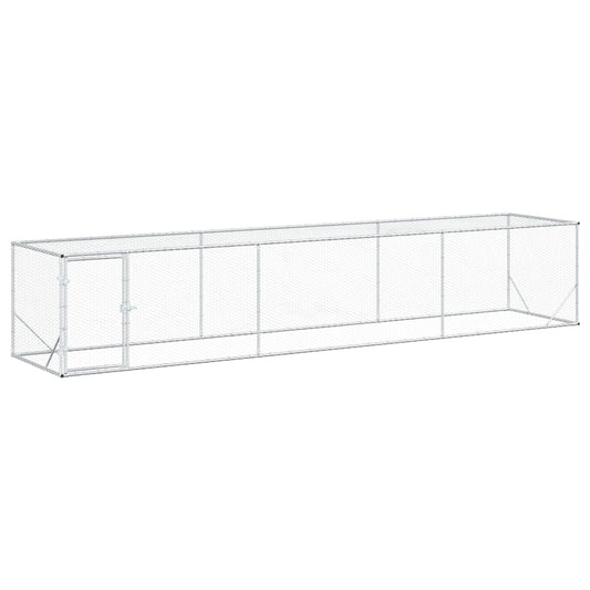 Vistu Pagalms Sudraba 500 X 100 X 100 Cm Cinkota Tērauda