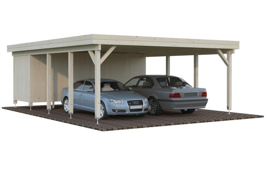 Auto novietne Kārlis ar noliktavu 40.6 m2