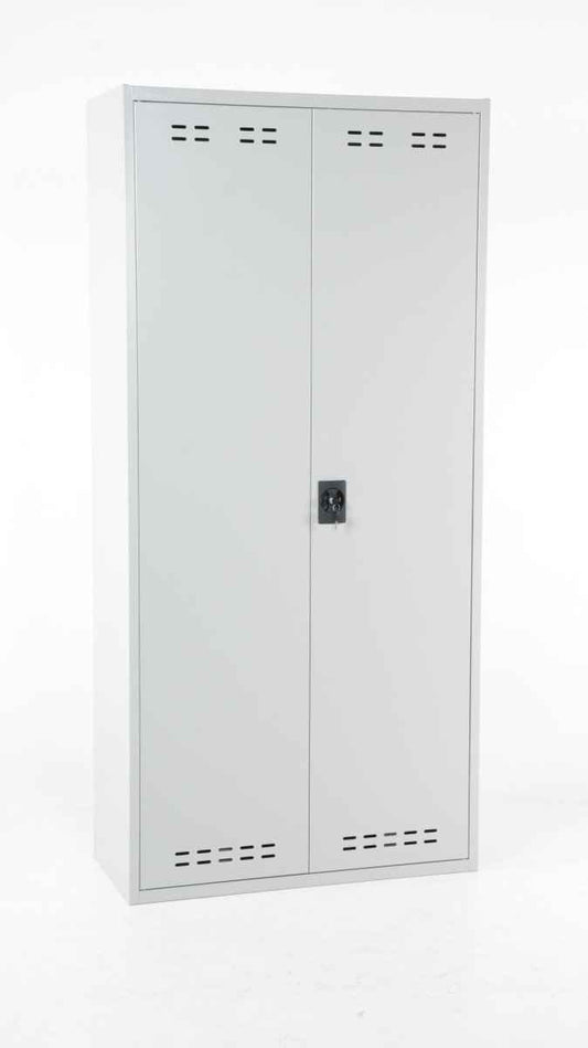 Chemical Cabinet 195x92x42 flatpack, Grey