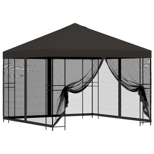 Dārza Paviljons Ar Sānu Sienām 3 X 3 M - HOLDORS