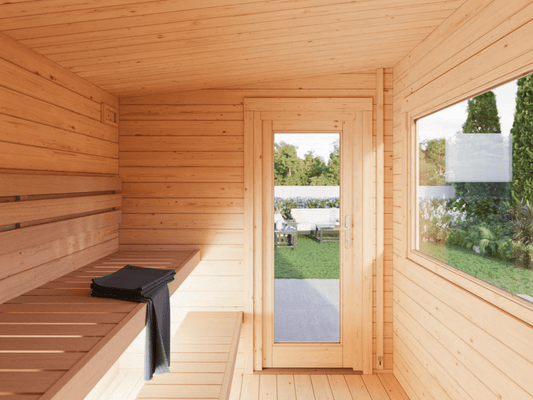Dārza sauna pirts Sanija 4.1 m2 - HOLDORS