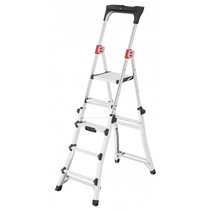 Kāpnes teleskopiskās Master TL100 / alumīnija / 3-5 pakāpieni - HOLDORS