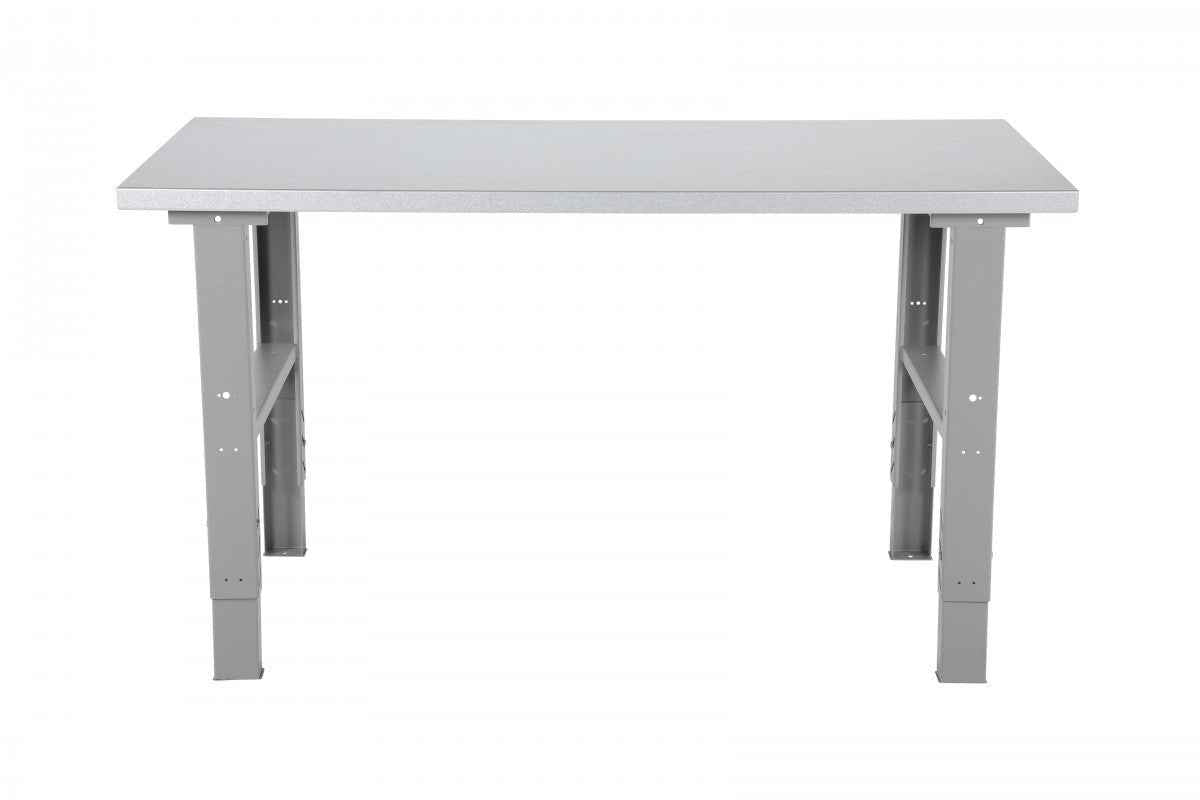 Metāla darbagalds ar tērauda virsmu 1600x800mm