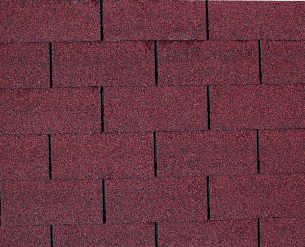 Šindeļu jumta segums sarkans, 3 m2 - HOLDORS