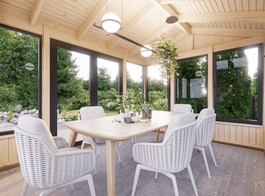 Stikla māja Isabella 10.9 m² - HOLDORS