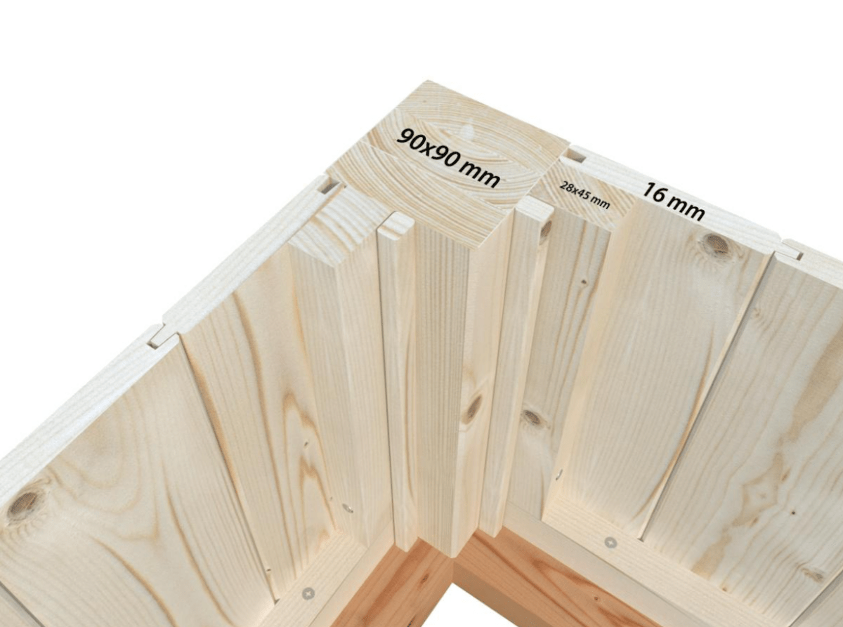 Stikla māja Isabella 22.2 m² - HOLDORS