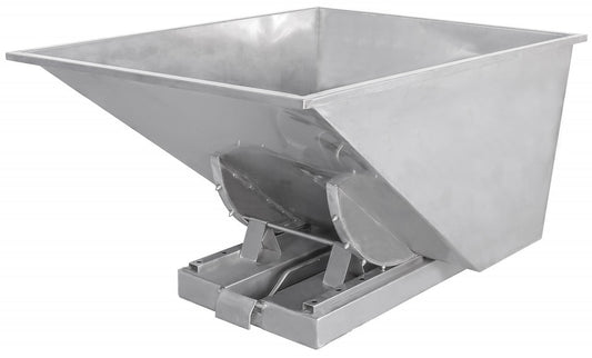 Tilting skip TS 90, TIPPO 900 L. Stainless 304 - HOLDORS