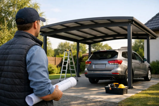 Ceļvedis auto nojumes uzstādīšanai īpašumā