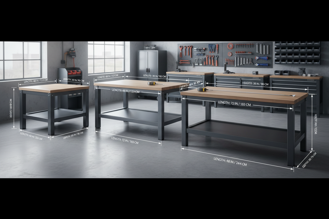 Darba Galda Izmēri: Kā Izvēlēties Pareizo Izmēru Savai Darbnīcai?