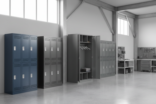 Metāla Garderobes Skapji Birojiem, Skolām un Darbnīcām